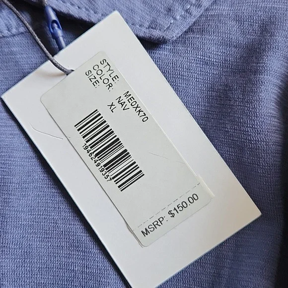 Peter Millar Journeyman Polo Shirt in Navy - Picture 10 of 14